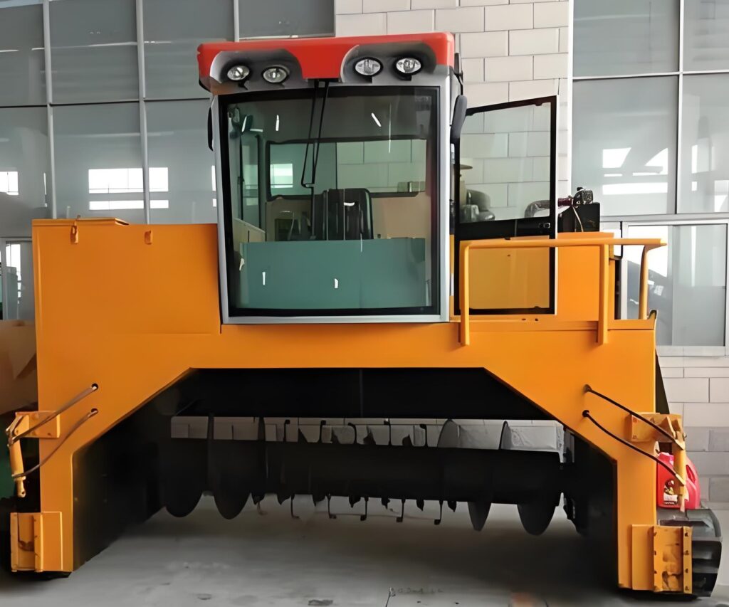 Trough-Type Compost Turner