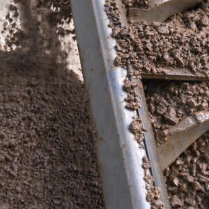 blocked fertilizer conveyor