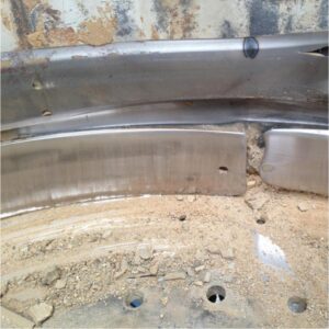 granulator material buildup in fertilizer equipment